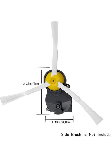 Irobot Roomba 500 / 600 / 700 / 800 / 900 Serisi Için Yan Fırça Motor Modülü ve Yedek Fırça, Elektrikli Süpürge Parçaları (Yurt Dışından)
