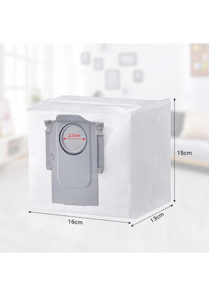 Yedek Parçalar Roborock Q7 Q7MAX Için Uyumlu Toz Torbası + Robot Süpürge Aksesuarları Elektrikli Süpürge Torbası (Yurt Dışından)