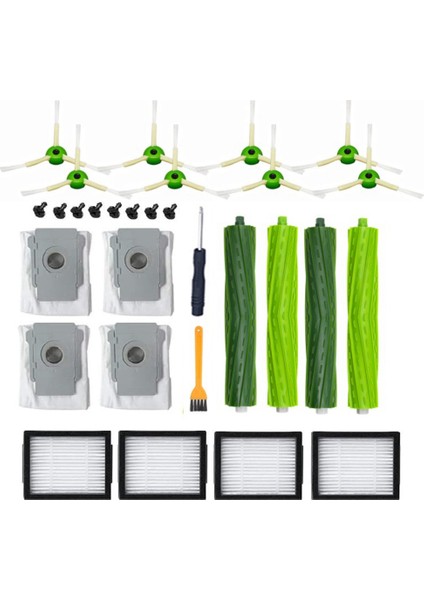 Irobot Roomba J7 J7+ I7 I7+ I3 I3+ I4 I4+ I6 Için 30 Adet Aksesuar (Yurt Dışından)