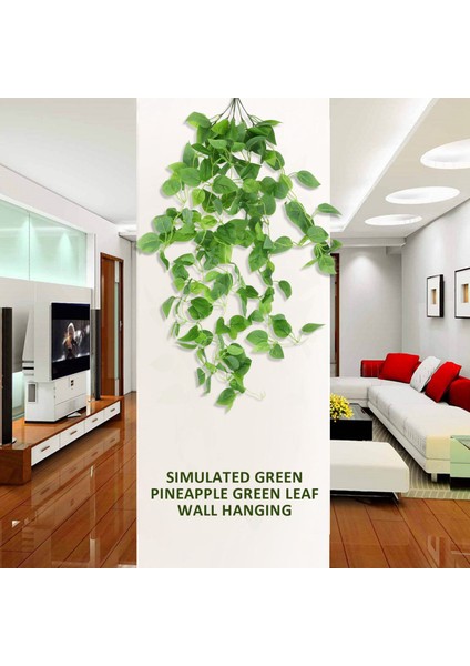 2-Pack Yapay Asılı Bitkiler 3.6ft Sahte Sarmaşık Bitkiler Sahte Asılı Bitkiler Sahte Yapraklar Greeny Düğün Dekorasyon Için (Yurt Dışından) fiyatları