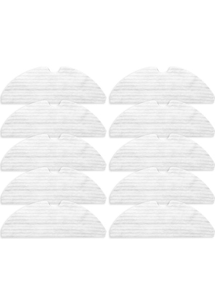 10 Adet Tek Kullanımlık Paspas Bezi Xiaomi Roborock S50 S51 S52 S55 T6 T7 Robot Vakum Temizleme Yedek Aksesuarlar (Yurt Dışından)