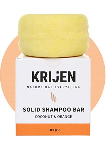 Hindistan Cevici & Portakal Kabuğu Katı Şampuan 100 Gr