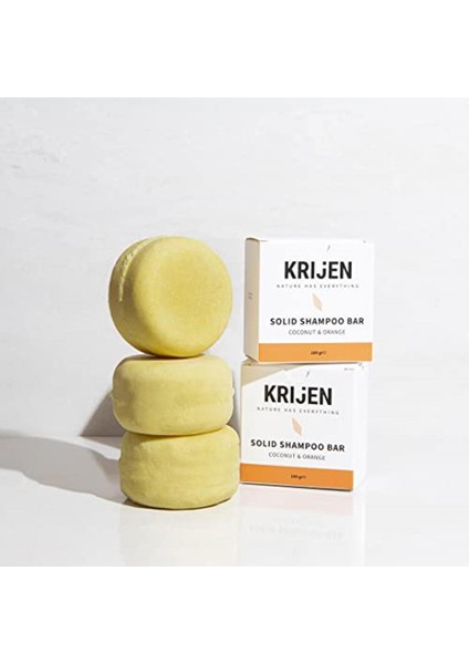 Hindistan Cevici & Portakal Kabuğu Katı Şampuan 100 Gr fırsatları