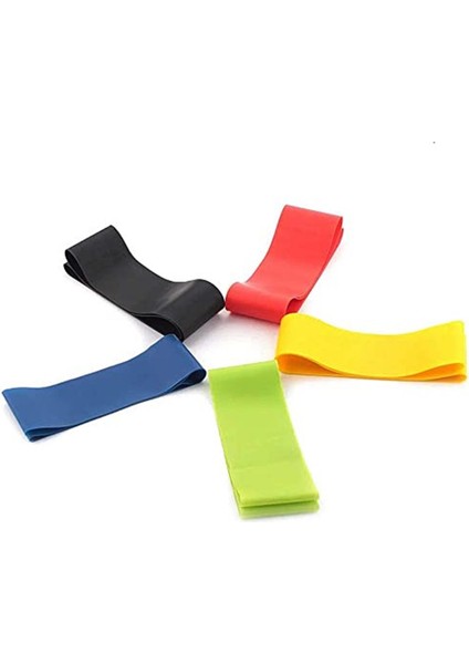 Enfein Pilates Direnç Lastiği Seti 5 Adet Evde ve Spor Salonunda Kullanabileceğiniz Direnç Lastiği modelleri