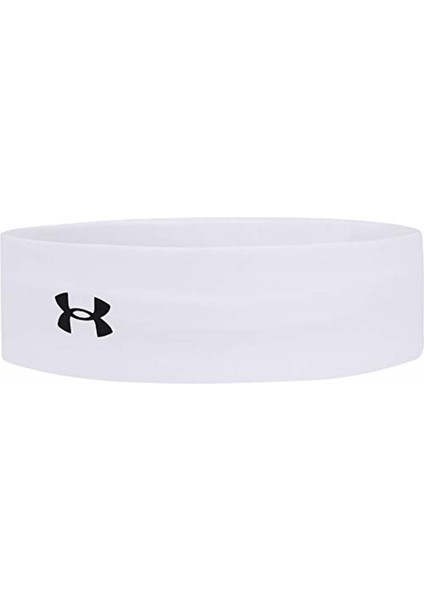 Ua Play Up Headband Kadın Saç Bandı, White / / Black, Tek Beden
