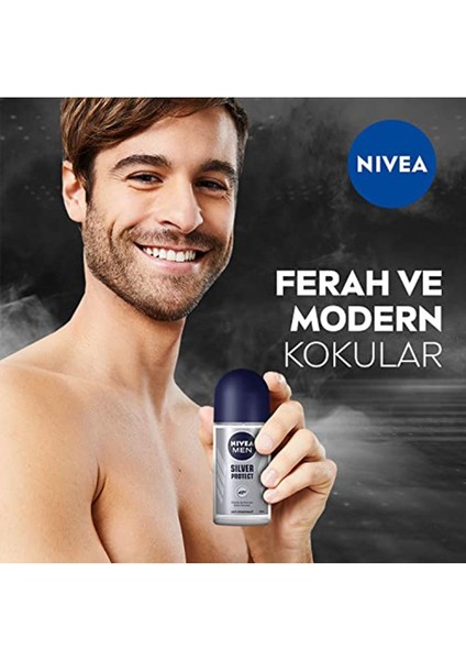 Men Erkek Roll On Deodorant Silver Protect 48 Saat Anti-Perspirant Koruma (50 Ml) indirimleri