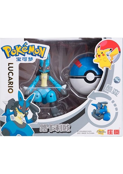Pokemon Orijinal Lisanslı Elf Topu Lucario
