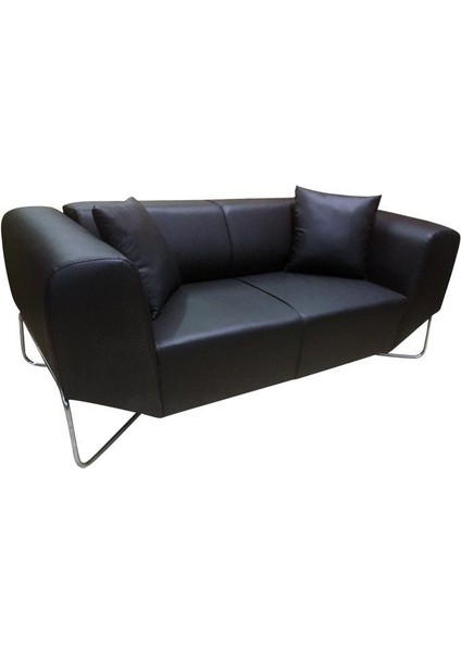 Koltukstilim Elite Ikili Siyah Showroom Kanepe