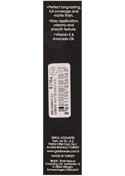Longstay Liquid Matte Lipstick Ruj No: 16 fırsatları