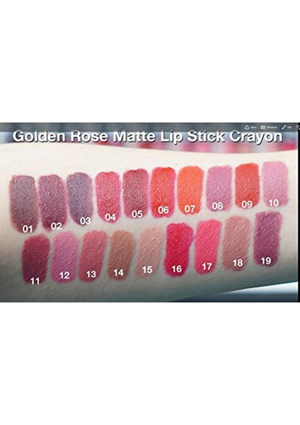 Matte Lipstick Crayon No:04 fiyatları
