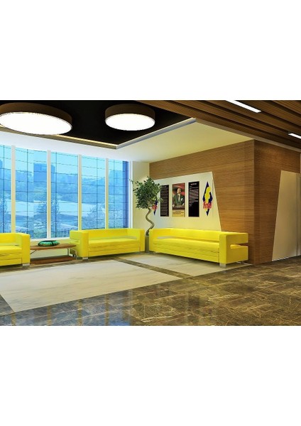 Koltukstilim Lg Üçlü Ofis Bekleme