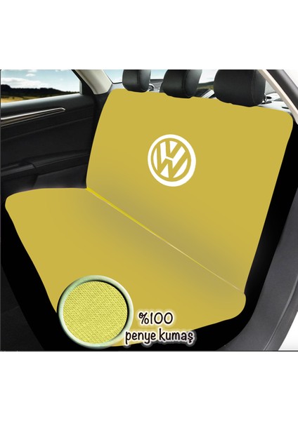 Volkswagen Uyumlu Bora Kumaş Koltuk Kılıfı 4 Parça Takım Set