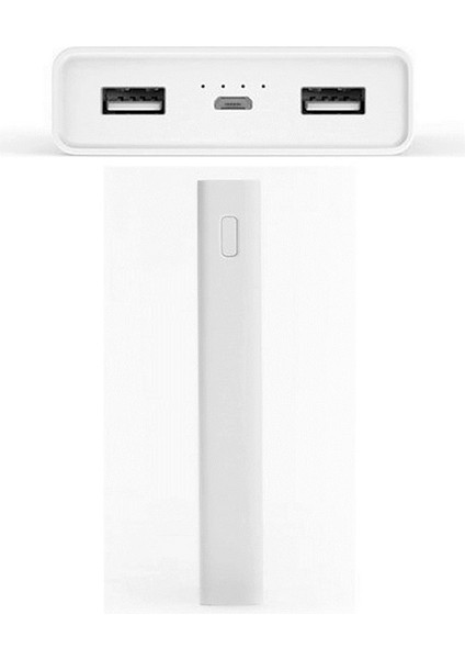 3.nesil Xiaomi Mi Powerbank 20000 Mah 2c Taşınabilir Hızlı Şarj