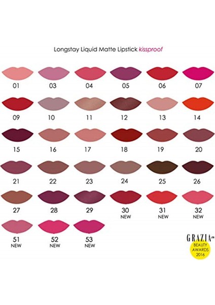 Longstay Liquid Matte Lipstick Ruj No: 30 modelleri