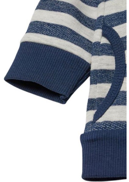 Çizgili Kışlık Çocuk Sweatshirt