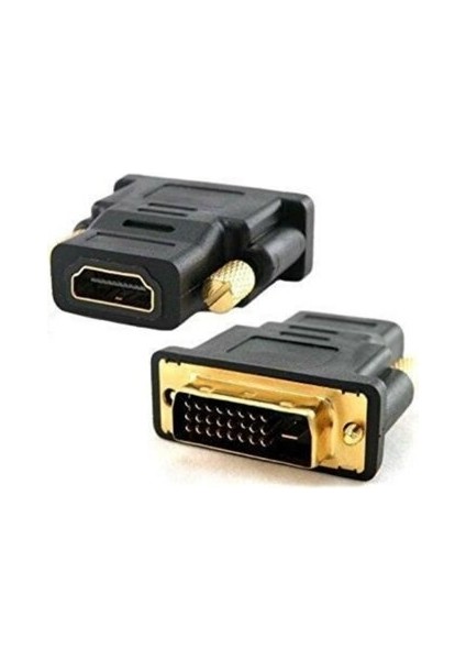 HDMI Dişi DVI Erkek 24+5 Dönüştürücü Vcom CA311