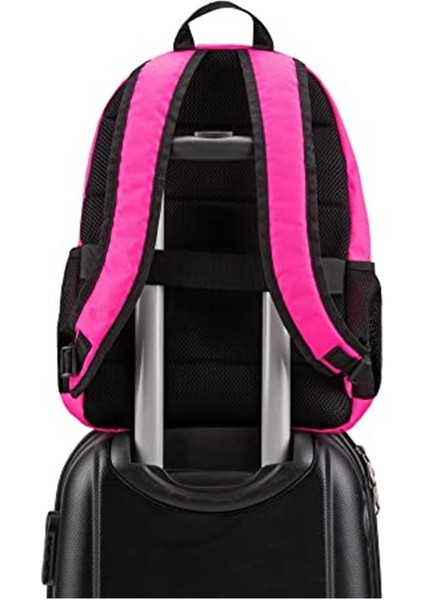 BP-WTX106 Wtxpro Serisi, Su Geçirmez Kumaş, 15.6" Laptop Notebook Sırt Çantası, Pembe