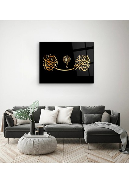 Dini Arapça Yazılı Cam Tablo fiyatları