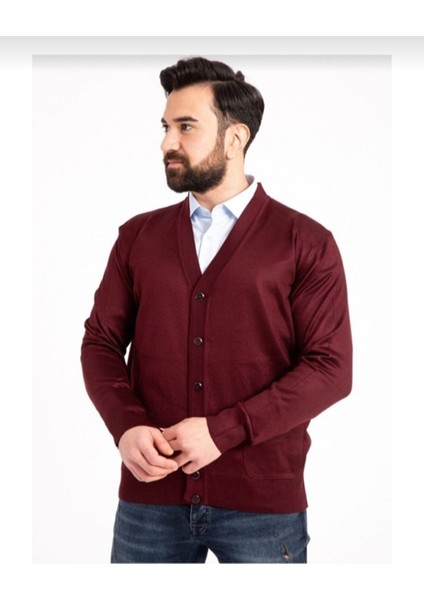 Erkek Düğmeli Hırka