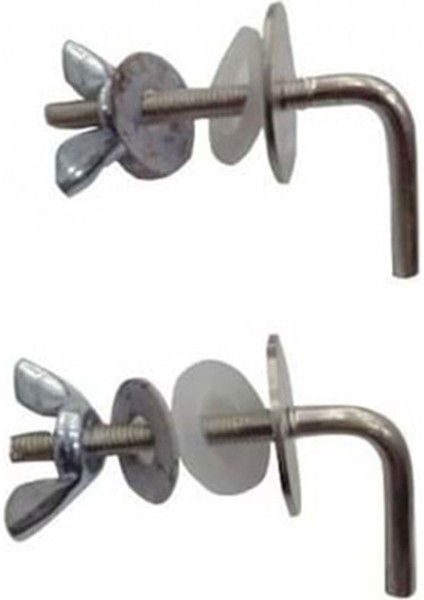 Klozet Kapak Vidası (Alttan Sıkma - Metal)