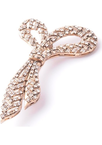 Broş Yıldız Otantik Desenli Bronz Kristal Taşlı fiyatları