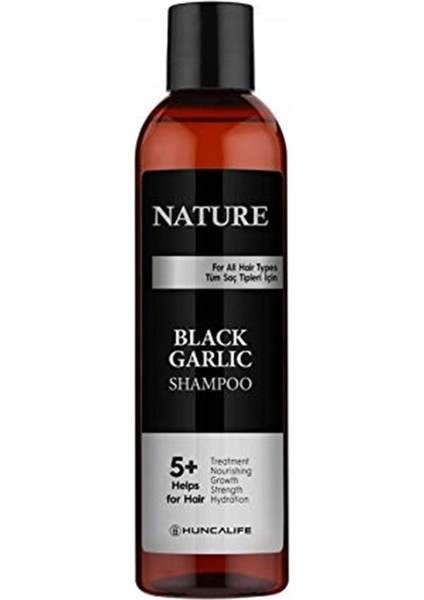 Huncalife-Nature Siyah Sarımsaklı Şampuan 350 Ml