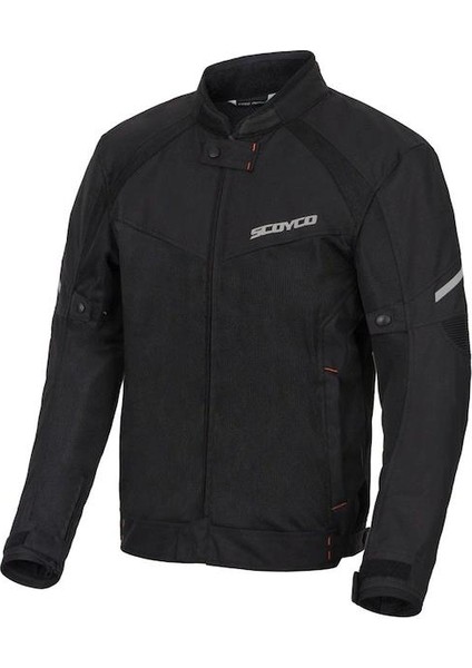 Scoyco JK118 Korumalı Yazlık Motosiklet Montu Siyah
