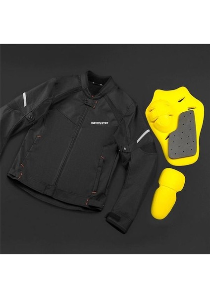 Scoyco JK118 Korumalı Yazlık Motosiklet Montu Siyah modelleri