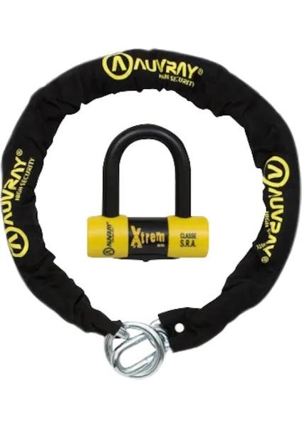 Ch-Bloc 120CM Kesilmeye Dayanıklı Zincir Kilit +U Dısk Sra