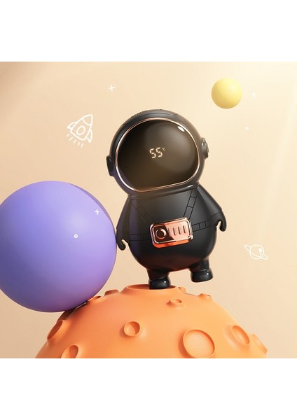 Yeni El Isıtıcı Şarj Edilebilir Hazine 2'si 1 Arada USB Mini Sevimli Hayvan Astronot El Isıtıcı (Yurt Dışından) modelleri
