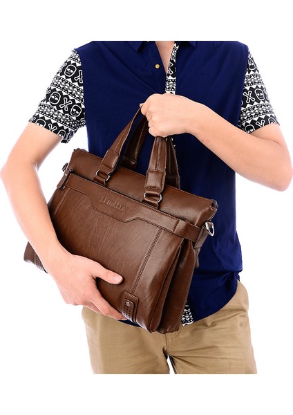 Erkek Askılı Omuz Çantası - Açık Kahverengi (Yurt Dışından) modelleri