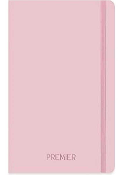 Keskin Color 13X21 cm 96 Yp. Düz Esnek Kapak Premier Neo Soft Defter - Pembe