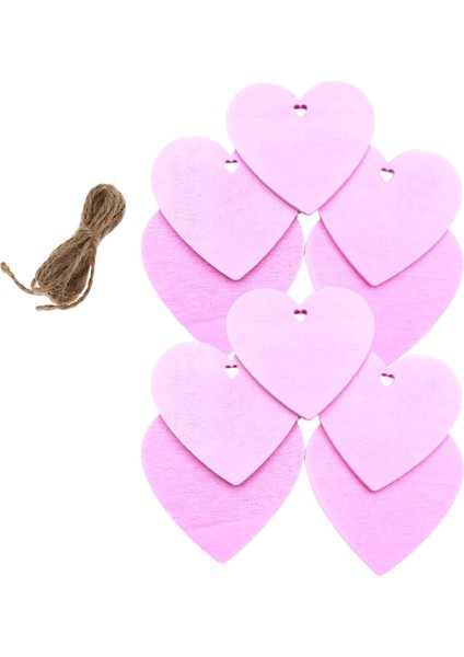 Dekorasyon Için Ahşap Dilim Süsleme Asılı Etiketler (Yurt Dışından)