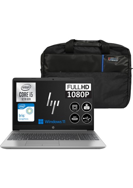 250 G9 İntel Core i5 1235U 16GB 1TB SSD 15,6" FHD Windows 11 Pro Taşınabilir Bilgisayar 6Q8M5ESW39