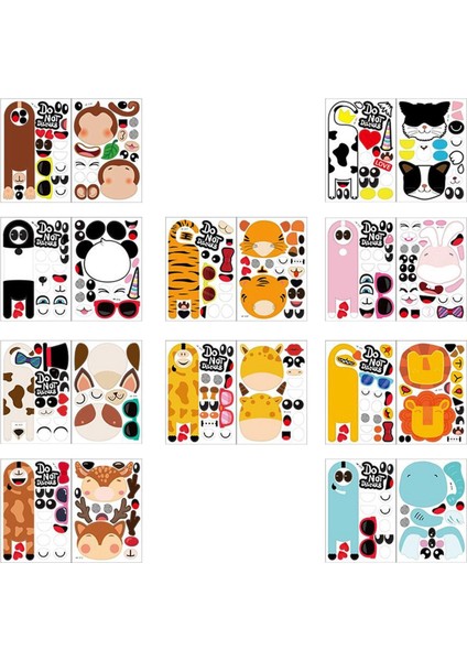 10 Adet Kapı Asılı Çıkartmalar Çocuk Süsler Pencere Noel Hediyeleri Mağaza Parti (Yurt Dışından) indirimleri