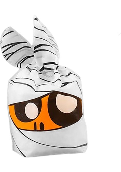 Cadılar Bayramı Şeker Çantaları Boş Parti Çanta Çerez Çantaları Karnaval Için Depolama Koşusu Beyaz 23CMX14CM (Yurt Dışından)