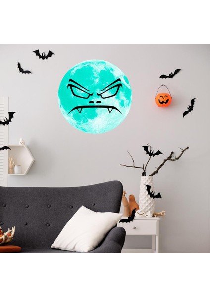 Aydınlık Duvar Sticker Parlayan Cadılar Bayramı Dekorasyon Çıkartmaları Ev Dekor Parti Gramece 6 (Yurt Dışından) fiyatları
