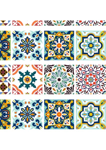 20 Adet Dıy Mozaik Duvar Fayans Çıkartmalar Bel Çizgi Duvar Çıkartmaları Mutfak Dekor # 1 20X20 cm (Yurt Dışından) fırsatları