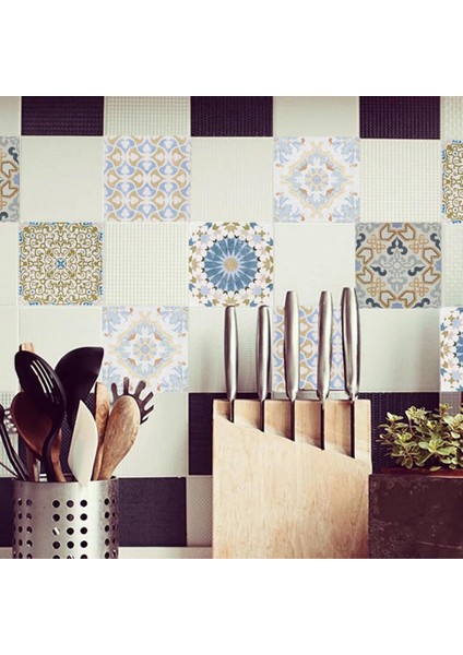 20PIECES Fayans Transfer Çıkartmaları Duvar Karo Çıkartmaları - Kendi Kendinden Yapışkan ve Çıkarılabilir #1 (Yurt Dışından) fiyatları