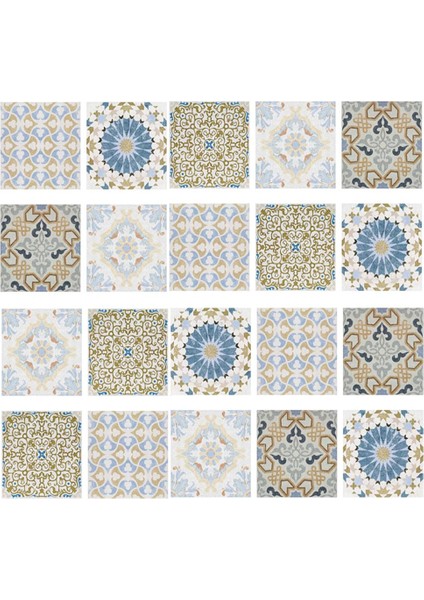 20PIECES Fayans Transfer Çıkartmaları Duvar Karo Çıkartmaları - Kendi Kendinden Yapışkan ve Çıkarılabilir #1 (Yurt Dışından) modelleri