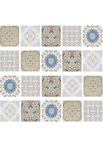 20PIECES Fayans Transfer Çıkartmaları Duvar Karo Çıkartmaları - Kendi Kendinden Yapışkan ve Çıkarılabilir #1 (Yurt Dışından) fırsatları