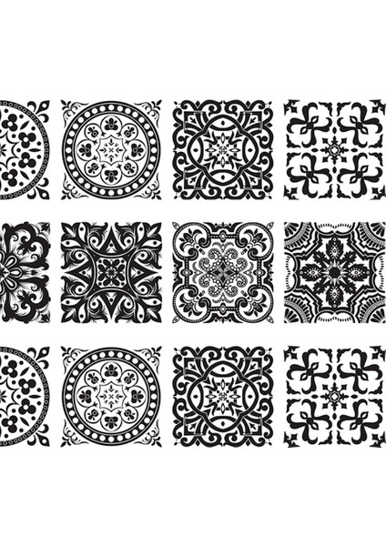 20 Adet Mozaik Duvar Art Çini Çıkartmalar Mutfak Banyo Karo Çıkartmaları # 2 10X10 cm (Yurt Dışından) fırsatları