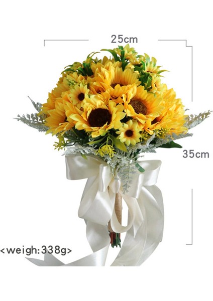 Yapay El Yapımı Düğün Buketleri Nedime Çiçeği Tutma (Yurt Dışından) fiyatları