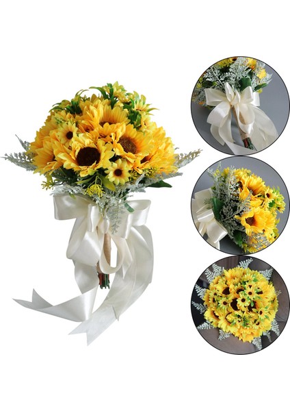 Yapay El Yapımı Düğün Buketleri Nedime Çiçeği Tutma (Yurt Dışından) modelleri