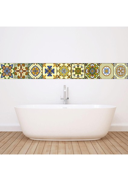 20PIECES 150 mm (6 Inç) Kare Karolar Için Kendi Kendine Yapışkan Mozaik Duvar Karo Çıkartmaları #2 (Yurt Dışından) indirimleri