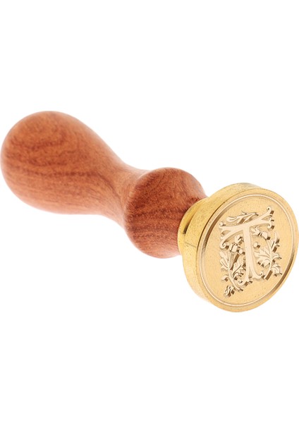 Retro Sızdırmazlık Balmumu Klasik Başlangıç ​​balmumu Mühür Damgası Ahşap Alfabe Harf (Yurt Dışından)