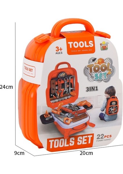 Oyuncak Tamirci Seti - Kırmızı (Yurt Dışından) fiyatları