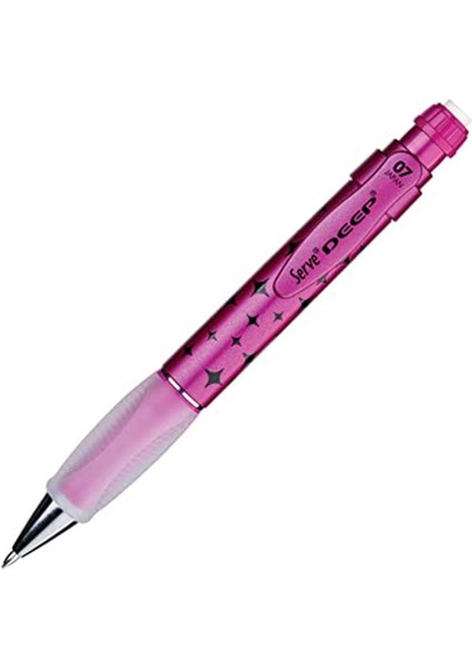 Deep Mekanik Kursun Klm 07MM Metalık Pembe Pırıltı Deseni