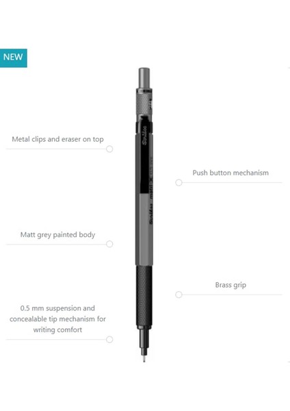 Office Matri-X Versatil 0.7 mm Gri