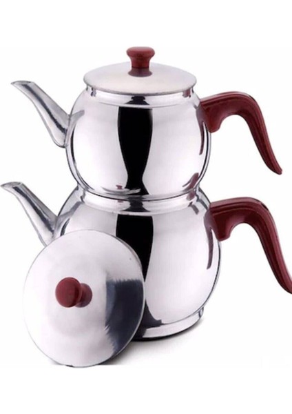 Alüminyum Çaydanlık 1. Kalite Orta Boy 24CM